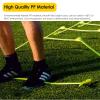 YXXSDP Adjustable Height Speed Agility Hurdles, Foldable Professional Obstacle Training Sports Practice Equipment, Fitness & Speed Track Hurdles for PE Class Fitness Group view 4