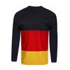 Cycling Jersey MenMTB T Shirt Long Sleeve Youth Off-Road Motorcycle Jersey Bicycle Clothes Anti-UV Red-Yellow XL view 2