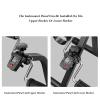 BXKCFYBSQ Mini Exercise Bikes,Bike Pedal Exerciser,Pedal Exerciser,with Handle Adjustable Fitness Equipment for Seniors for Arm or Leg Fitness and Rehabilitation Training view 4