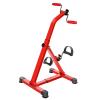 BXKCFYBSQ Pedal Exerciser,Bike Pedal Exerciser,Mini Exercise Bikes,with Handle Adjustable Suitable for Anyone for Rehabilitation Training and Arm or Leg Fitness (Color : Red)