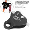 HERCHR Rock Climbing Rope Grab, Climbing Ascender Fall Protection Device Climbing Rope Grab Stop Descender SelfBraking Clamp Device view 2