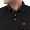 Wrangler Riggs Workwear Men's Short Sleeve Performance Pocket Polo, Black, Medium view 3