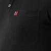 Wrangler Riggs Workwear Men's Short Sleeve Performance Pocket Polo, Black, Medium view 4