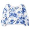 The Children's Place,Long Sleeve Smocked Peplum Top,XXLarge(16) view 1