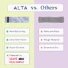 ALTA Booty Bands for Women - Premium Non-Slip Fabric Resistance Bands for Working Out - Cloth Resistance for Legs, Fabric Exercise Leg Straps for Working Out Women, Looped Hip Loop Set view 2