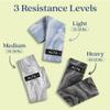 ALTA Booty Bands for Women - Premium Non-Slip Fabric Resistance Bands for Working Out - Cloth Resistance for Legs, Fabric Exercise Leg Straps for Working Out Women, Looped Hip Loop Set view 3