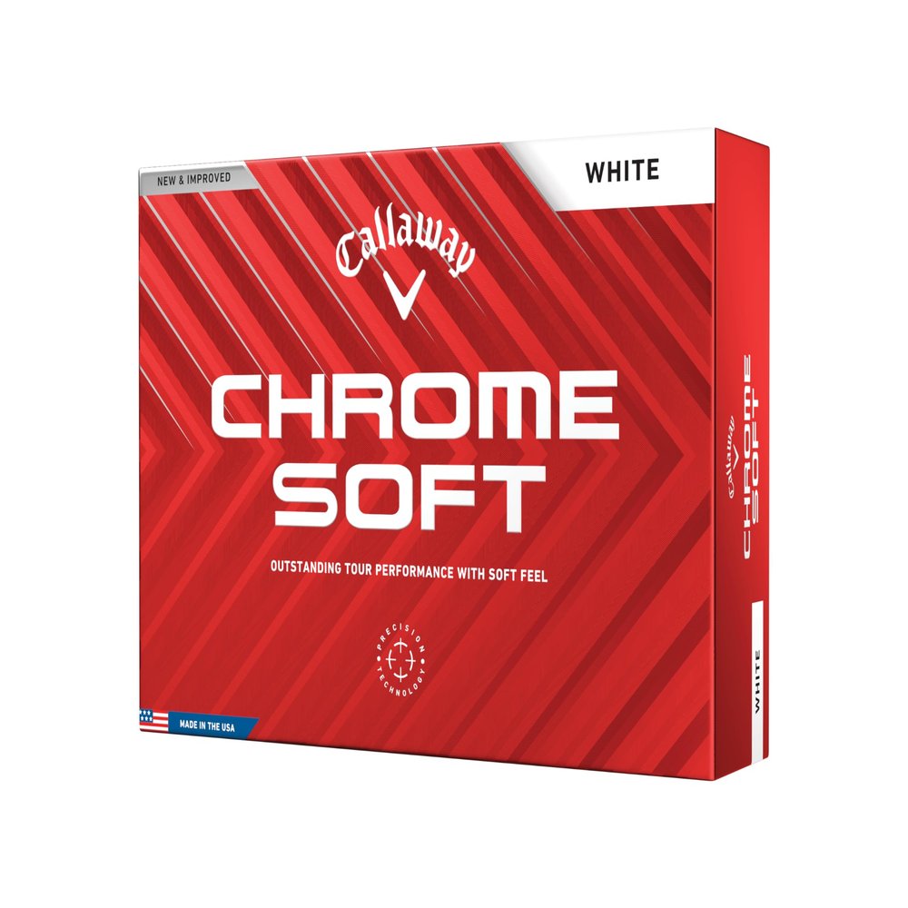 Callaway Golf Chrome Soft Golf Balls (White)