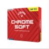 Callaway Golf Chrome Soft Golf Balls (360 Triple Track (Yellow) view 1