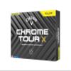 Callaway Golf Chrome Tour X Golf Balls (Yellow) view 1
