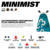 G3 GENUINE GUIDE GEAR Minimist Universal Climbing Skins, Ultralight Backcountry Touring Ski Skins, Universal Grip for All Snow Conditions, ISPO Design Winner, Made in BC Canada, Pair, 2024 view 2