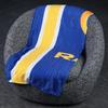 FOCO NFL Plush Soft Micro Raschel Throw Blanket, 50 x 60 Los Angeles Rams view 4