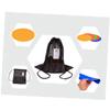 BESPORTBLE 6pcs Round Reusable Soccer Training Markers Discs for Football Drills Agility Training Cones with Carry Bag Markers for Use view 2