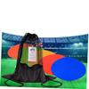 BESPORTBLE 6pcs Round Reusable Soccer Training Markers Discs for Football Drills Agility Training Cones with Carry Bag Markers for Use view 3