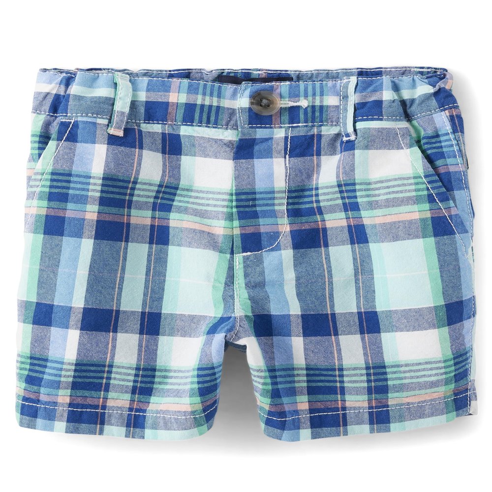 The Children's Place,and Toddler Patterned Chino Shorts,2T