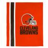 FOCO NFL Plush Soft Micro Raschel Throw Blanket, 50 x 60 Cleveland Browns view 1