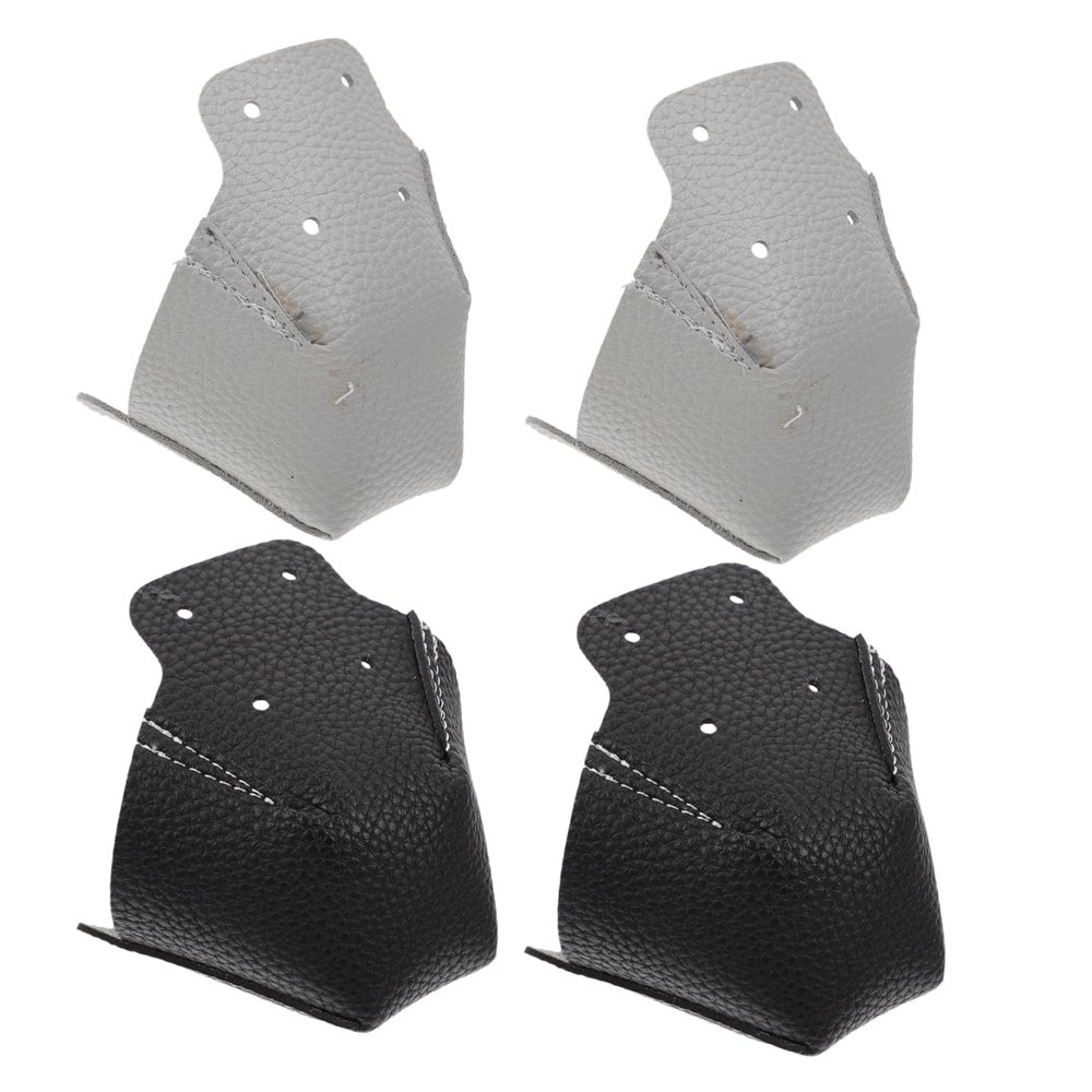 BESPORTBLE 4pairs Roller Skates Toe Protectors Skating Toe Caps Guards for Skating Accessories Consistent for Extended Skate Life