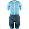 Louis Garneau Women's Aero Tri Suit (US, Alpha, Medium, Regular, Regular, Alaska Blue) view 1