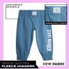 Steve Madden Girls' Active Sweatpants - Performance Fleece Jogger Sweatpants - Althetic Jogger Pants for Girls (4-12), Size 12, Blue Ashes view 2