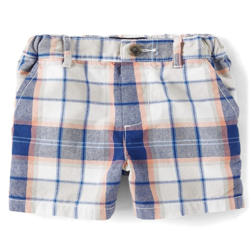 The Children's Place,and Toddler Patterned Chino Shorts,2T