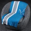 FOCO NFL Plush Soft Micro Raschel Throw Blanket, 50 x 60 Detroit Lions view 4