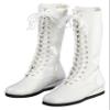 Pro Wrestling Boots Kids Wrestler Halloween Costume Cosplay White view 1