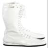 Pro Wrestling Boots Kids Wrestler Halloween Costume Cosplay White view 2