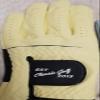 Classic Golf Men's Synthetic Colored Golf Gloves (Pale Yellow, X-Large) view 1