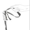 LEKI Womens Bliss Lightweight Aluminum Ski Poles for Alpine Skiing - Gunmetal-Dark Anthracite-White - 105 cm view 3