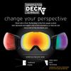 Zeal Optics Cloudfall Snow Goggle w/Bonus Lens, Dark Night/Phoenix Mirror view 4