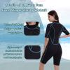 OMGear Diving Suit 3mm Neoprene Wetsuit Women Shorty Suit Short Sleeve Snorkel Suit Scuba Dive Suits Swimwear(WomenAqua75,2XL) view 3