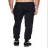 RBX Men's Black Fleece Sweatpants with Pockets and Zipper view 3