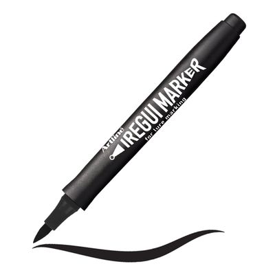 Artline Iregui Marker for Lure Marking | Brush Tip | DIY Lure Coloring | Black