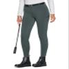 FitsT4 Sports Women's Winter Horse Riding Pants with Zipper Pockets Full Seat Riding Tights Fleece Lined Equestrian Breeches for Women Grey XS view 1