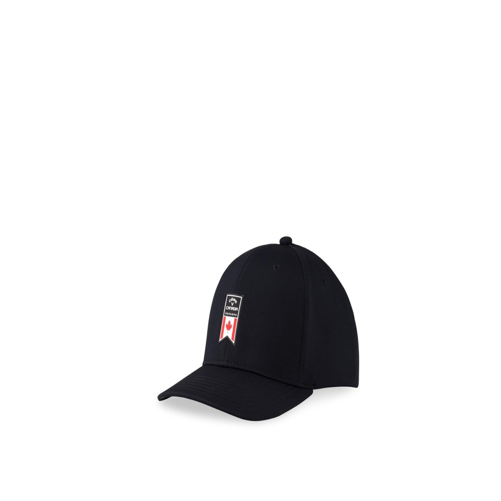 Callaway Golf High Crown Patriot Canada Headwear (Black 24)