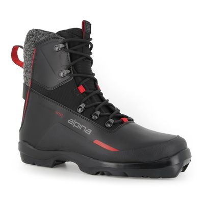 Alpina Discoverer Vital NNN-BC Backcountry Ski Boots - Black/Red - 42