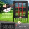 9 Hole Pitching Net with Strike Zone, Baseball Pitching Target, Softball Pitching Net, Protable and Adjustable Pitcher Training Equipment with Throwing Pitching Target view 3