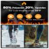 FitsT4 Sports Women's Winter Horse Riding Pants with Zipper Pockets Full Seat Riding Tights Fleece Lined Equestrian Breeches for Women Black L view 3