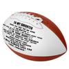 KWOOD Personalized Football Gift for Daughter, Engraved Leather Indoor/Outdoor Football with Pump & Carrying Bag, Birthday Christmas Graduation Gift for Daughter view 2