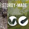 Heavy Duty Trail Camera Strap 4-Pack  400lbs Adjustable Nylon Straps with Rust-Proof Safety Buckle, Year-Round Outdoor Strap for Game Cameras, Motorcycle, Truck, Trailer, Luggage, 39 inch Green view 4