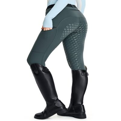 FitsT4 Sports Women Fleece Horse Riding Pants Full Seat Equestrian Breeches