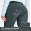 FitsT4 Sports Women Fleece Horse Riding Pants Full Seat Equestrian Breeches view 3