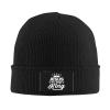 wikjxiz Jesus is My King Hat Mens Womens Winter Warm Knitting Hats Black Fashion Skull Beanie Cuffed Cap view 1