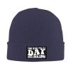 wikjxiz You Had Me at Day Drinking Hat Mens Womens Winter Warm Knitting Hats Navy Blue Slouchy Skull Beanie Cuffed Cap view 1