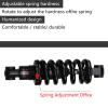 LvTu Bike Rear Spring Shock Absorber 125mm 150mm 165mm 190mm, Mountain Soft Tail Wheel Chair Suspension with Bushing and Screw (Color : 165mm, Size : 850Lbs) view 4
