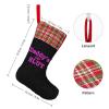 Daddy's Little Slut Sequin Christmas Stockings Flip Sequins Xmas Socks Fireplace Hanging Stockings view 2
