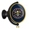 The Fan-Brand NBA Denver Nuggets: Original Oval Rotating Lighted Wall Sign- Sports Decor for Home, Game Room, Fan Cave & Garage - USA Made view 1