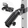 SELEWARE T Bar Row Landmine Attachment for 2" x 2" Power Rack with 5/8" or 1" Hole, Power Cage Attachment for 1"&2'' Barbell Free Swivel Heavy Duty Structure 600 lbs Capacity view 1