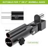 SELEWARE T Bar Row Landmine Attachment for 2" x 2" Power Rack with 5/8" or 1" Hole, Power Cage Attachment for 1"&2'' Barbell Free Swivel Heavy Duty Structure 600 lbs Capacity view 4