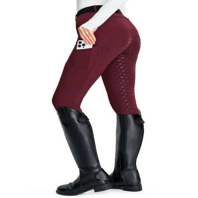 FitsT4 Sports Women Fleece Horse Riding Pants Full Seat Equestrian Breeches