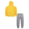 Loodgao Kids Boys Girls Hooded Tracksuit 2 Piece Sports Suit Sweatsuit Long Sleeve Hoodies Sweatshirt with Jogger Pants Set Yellow 12-13 view 2
